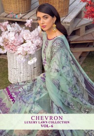 Shree Fabs Chevron Vol 6 Pure Lawn Pakistani Salwar Suits